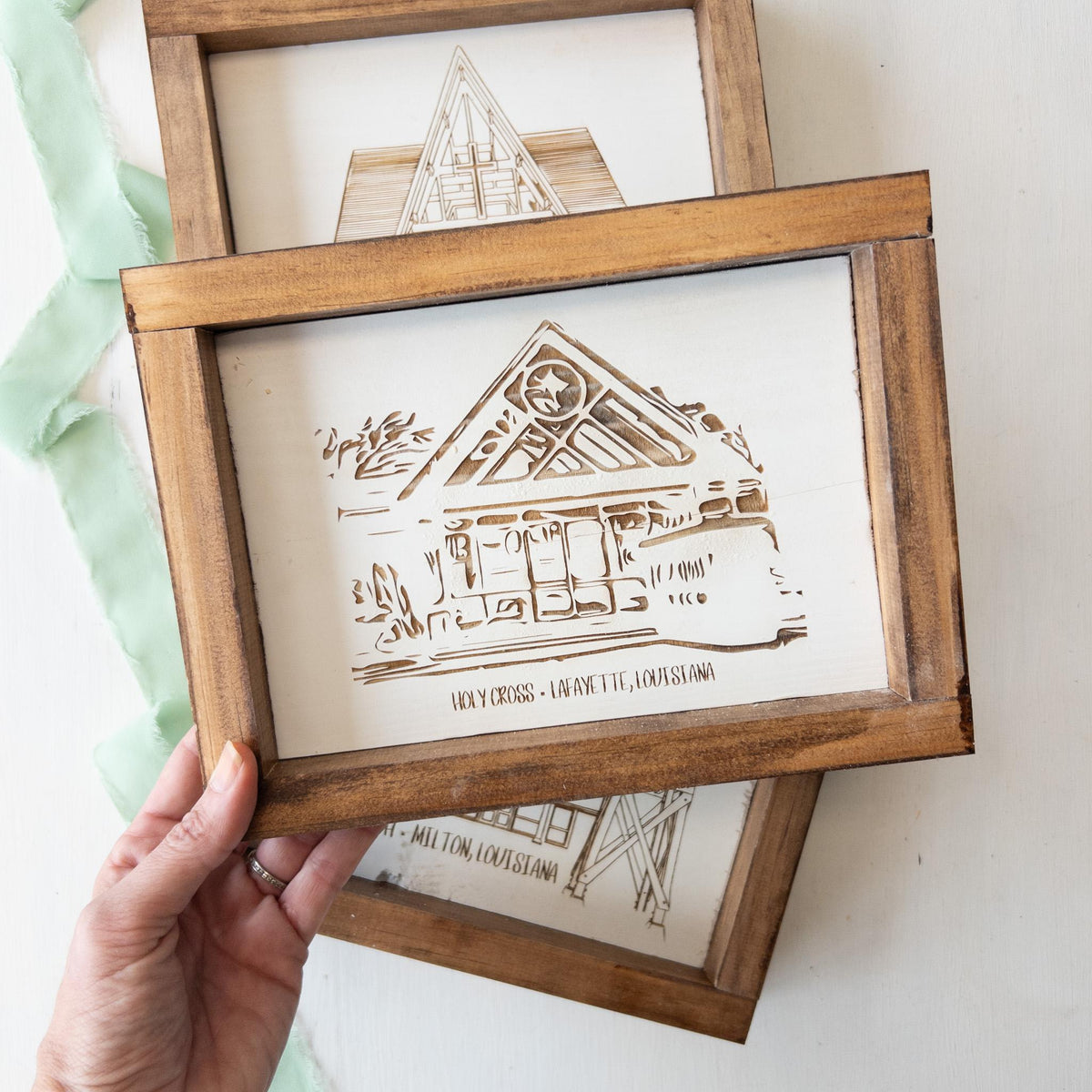 Little Churches, Small Sanctuary {framed}