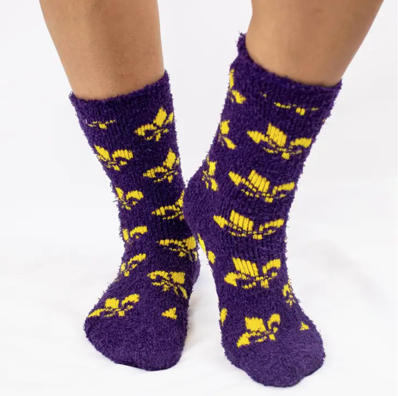 Louisiana Pride Snuggle Socks