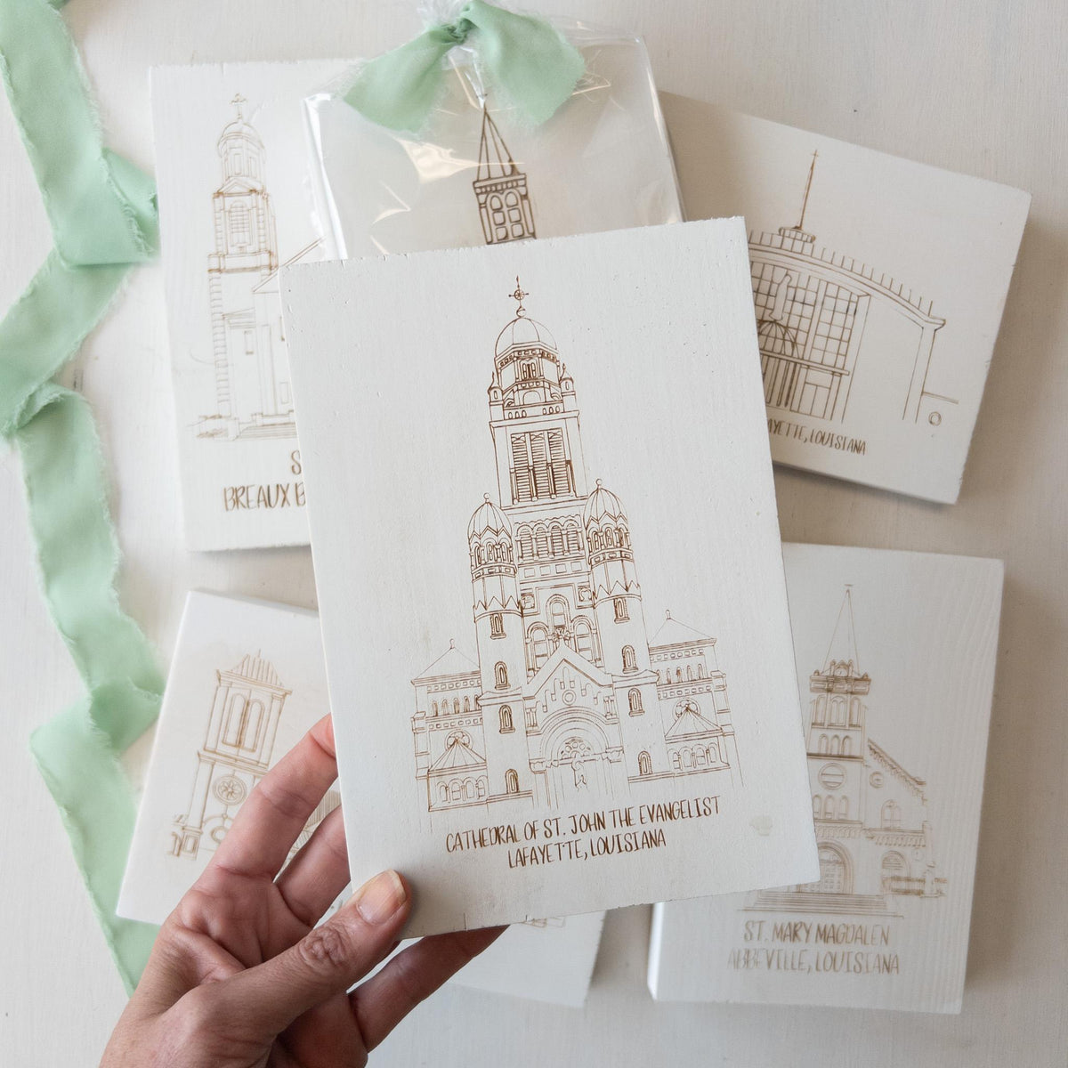 Little Churches, Small Sanctuary {unframed}