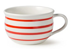 Red Striped Gumbo Bowl