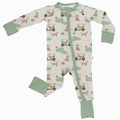 Bark and Birdies Zip Up Pjs (0-3 months)