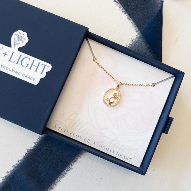 L+L Necklace, Rose