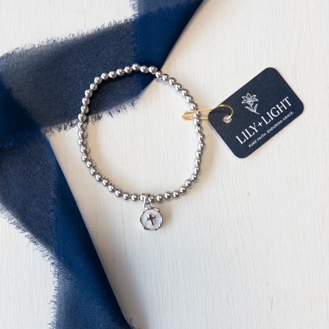 L+L Bracelet, Faith (Silver)