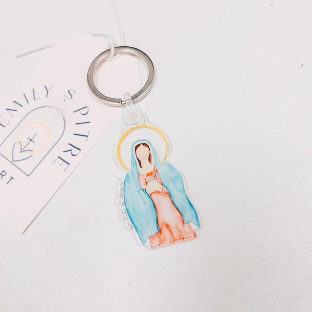Our Lady of Sorrows Keychain