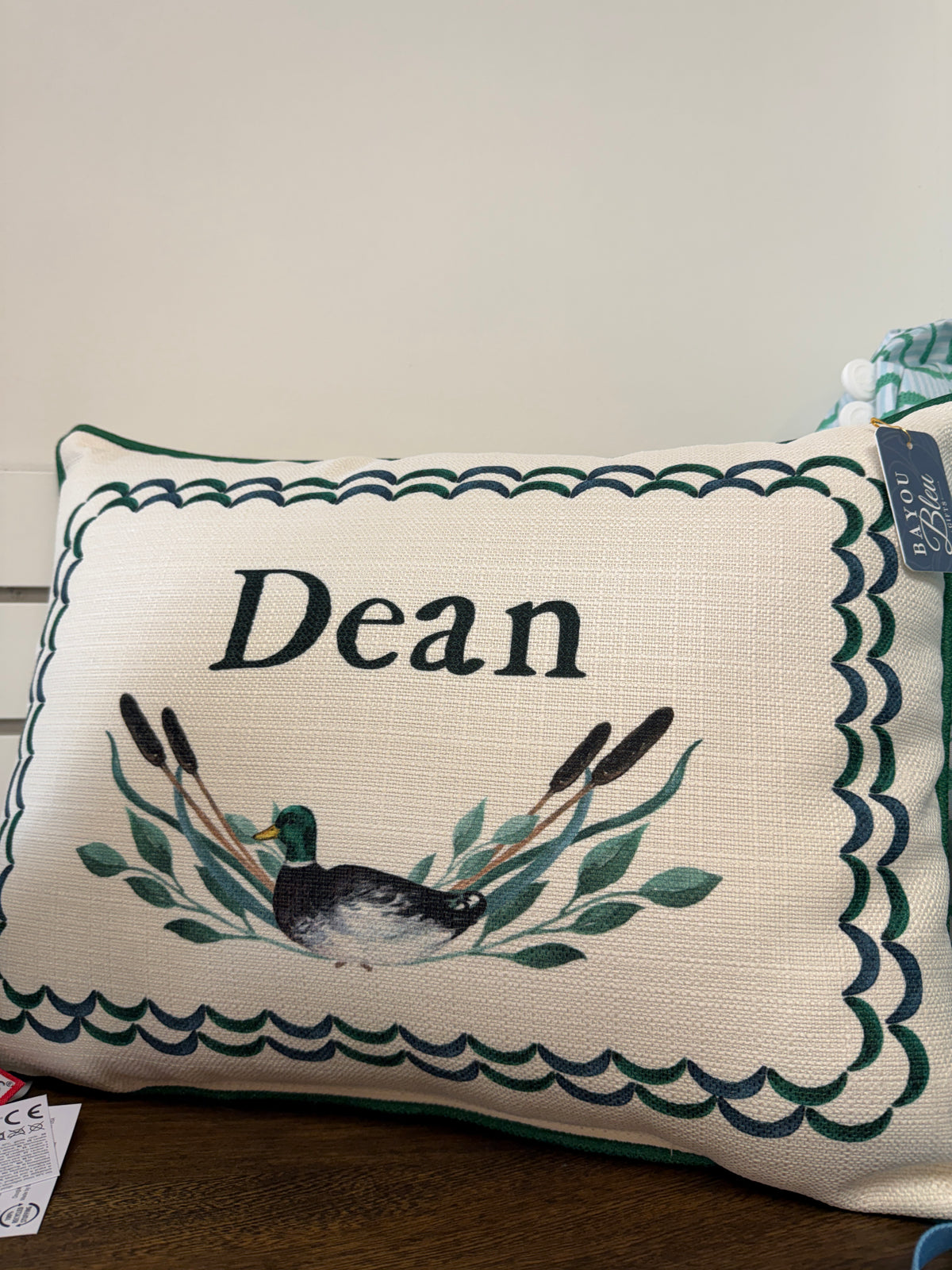 Mallard Personalized Lumbar Pillow