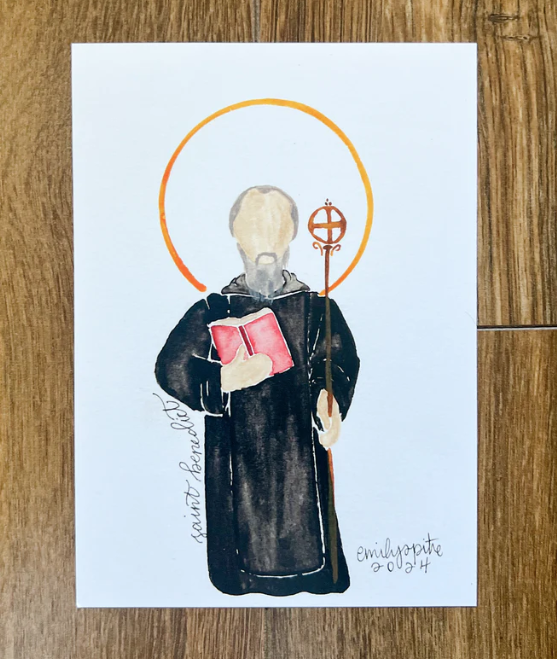 St. Benedict Print