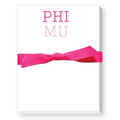 Mini PHI MU Notepad