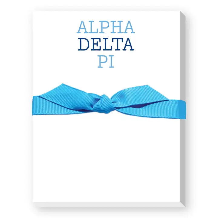 Mini ALPHA DELTA PI Notepad