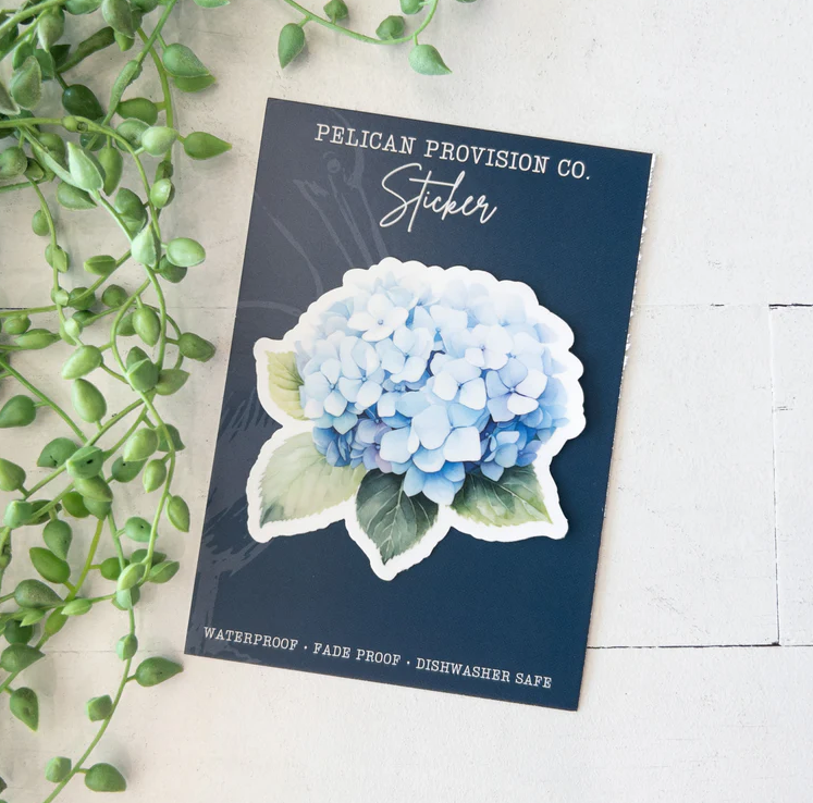 Hydrangea Sticker