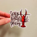 Spicy Pricey Crawfish Sticker