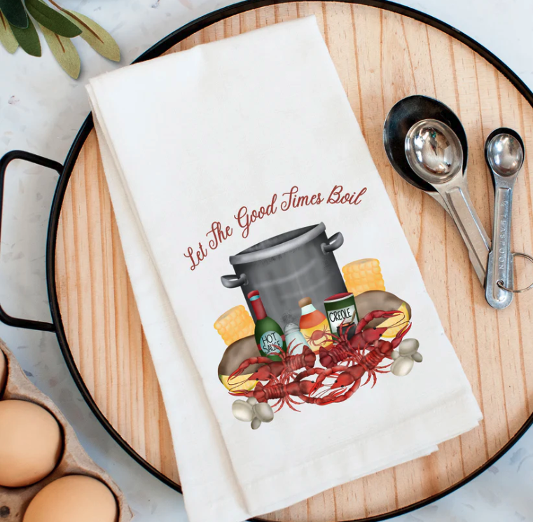 Good Times Boil Kitchen Towel