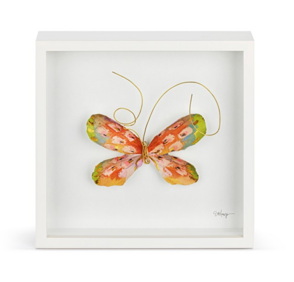 Butterfly Shadow Box, 10"
