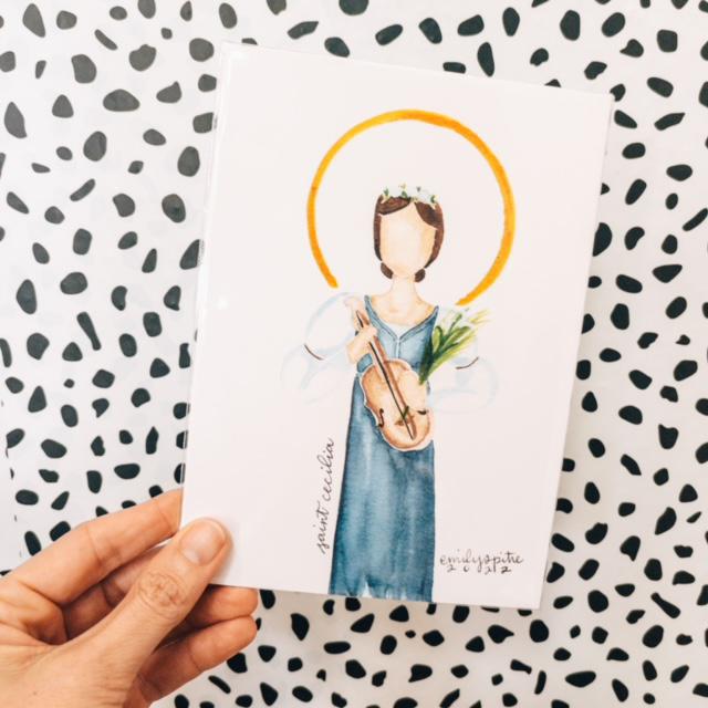 St. Cecilia Print