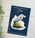 Heron Sticker