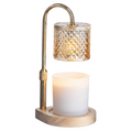 Champagne Crystal Candle Warmer Lamp