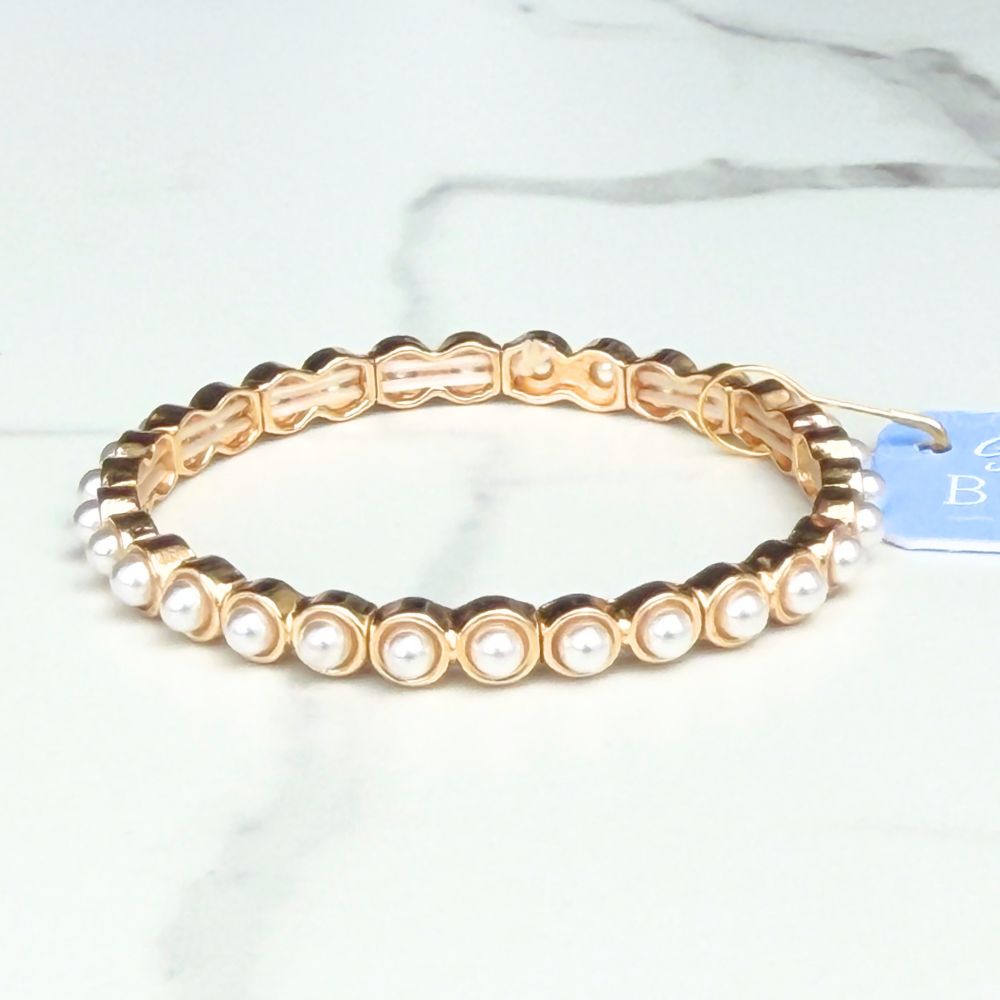 Pearl Cameo Bracelet