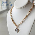 Belle Toggle Necklace Smoke