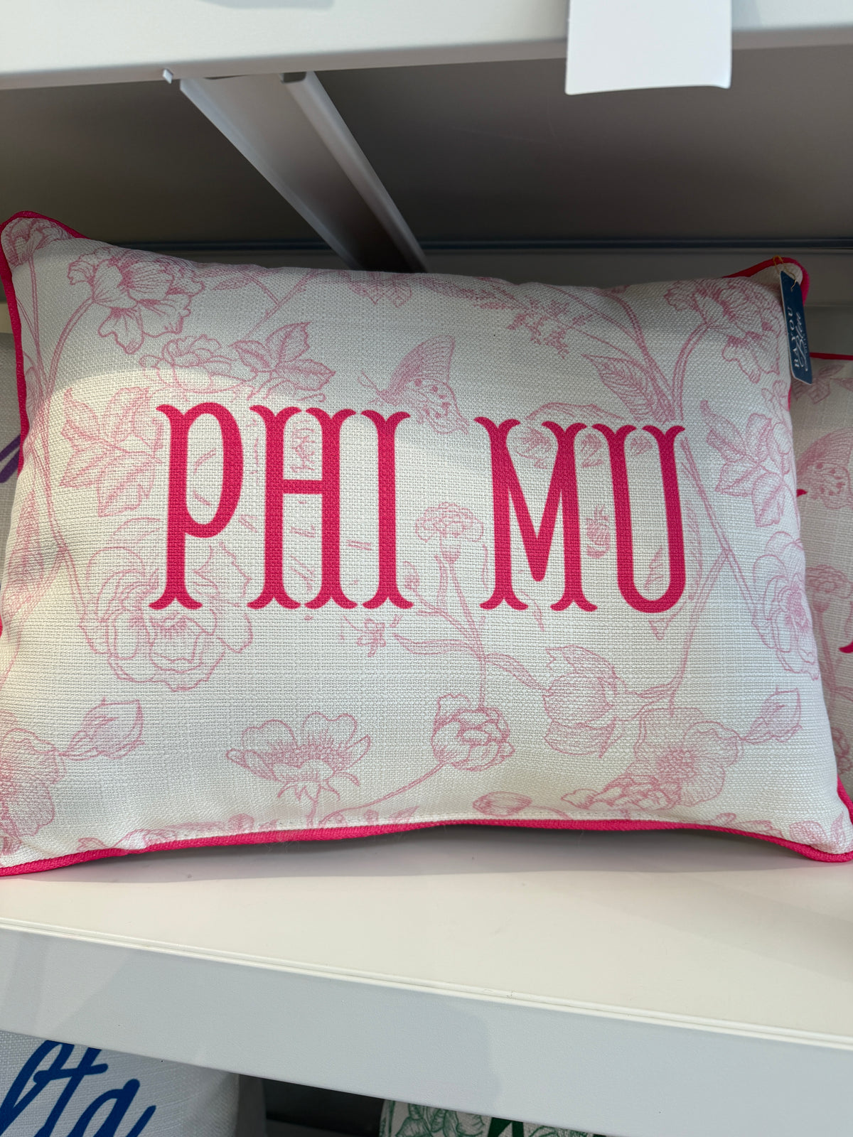 Phi Mu Pillow