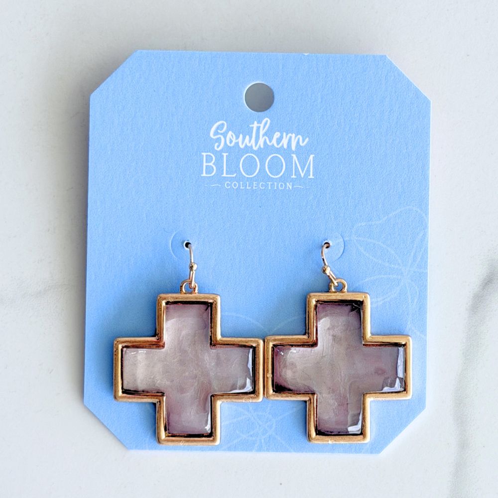 Crossroads Earrings Smoke