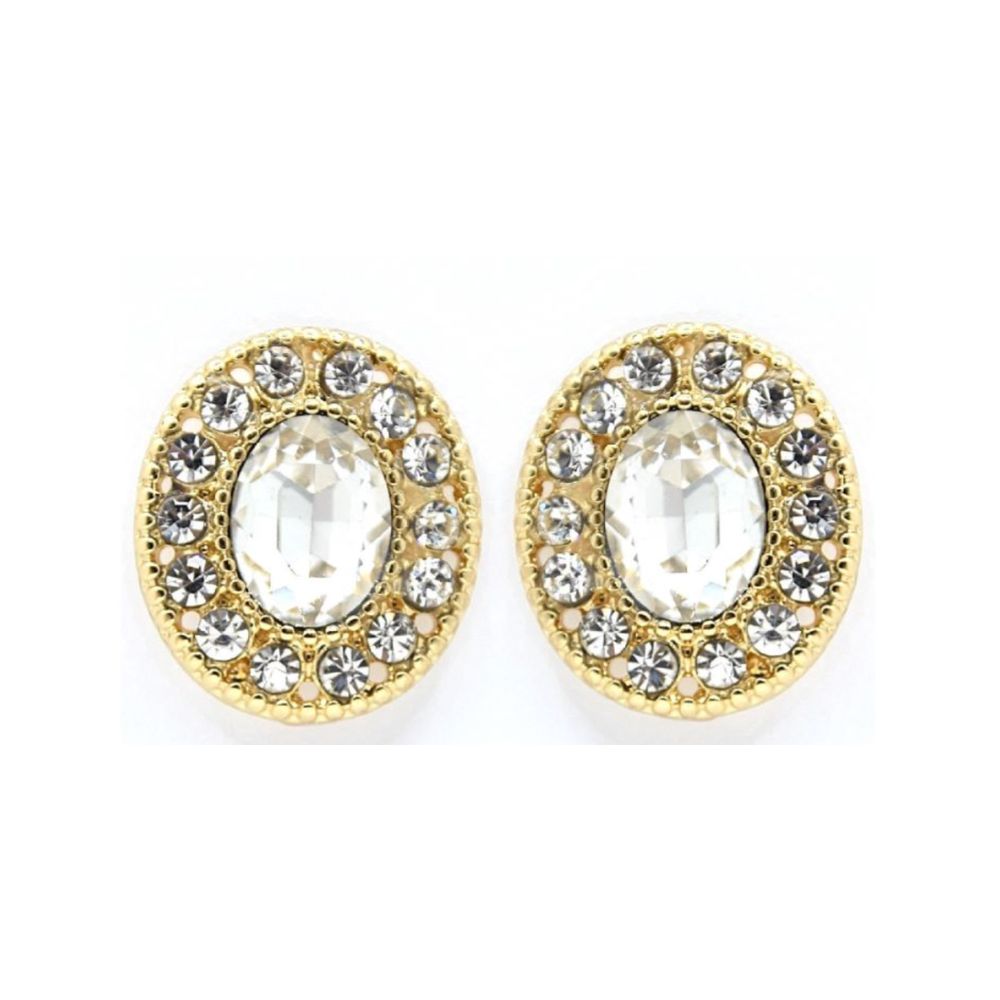Savoy Crystal Stud Earrings