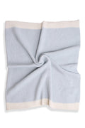 Children's Solid Color Luxury Soft Throw Blanket- Blue