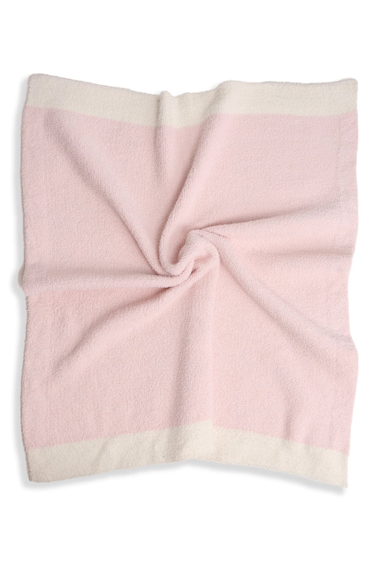 Children's Solid Color Luxury Soft Throw Blanket- Pink