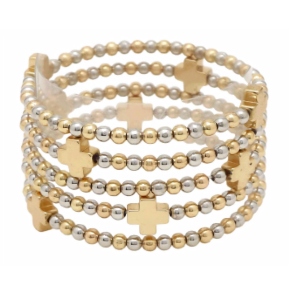 Mixed Metal Grace Stack
