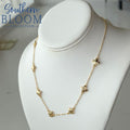 Modern Grace Station Necklace