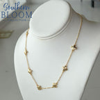 Modern Grace Station Necklace