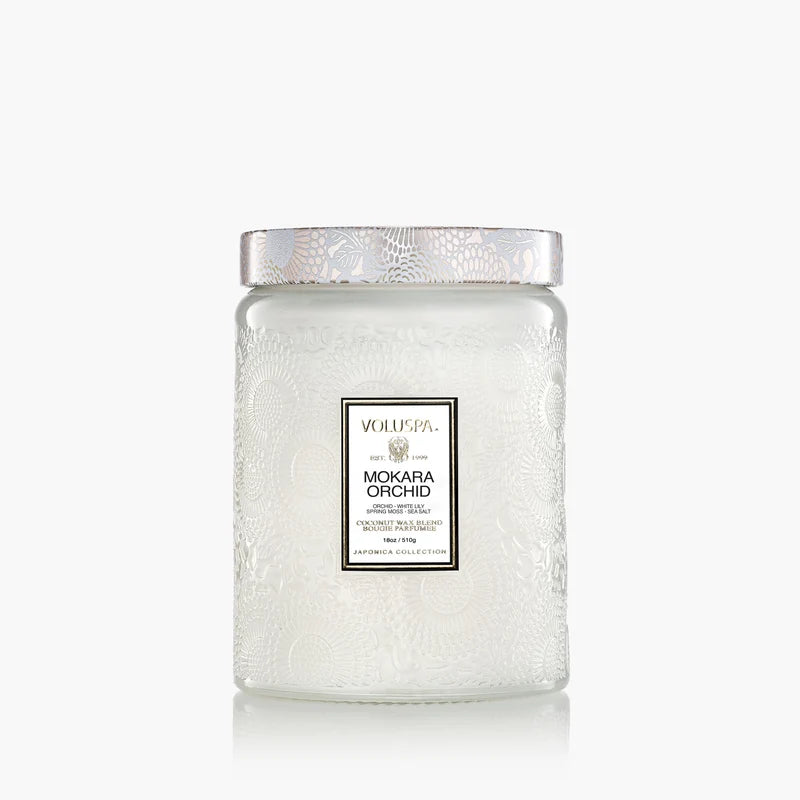 Mokara Orchid 18oz Candle