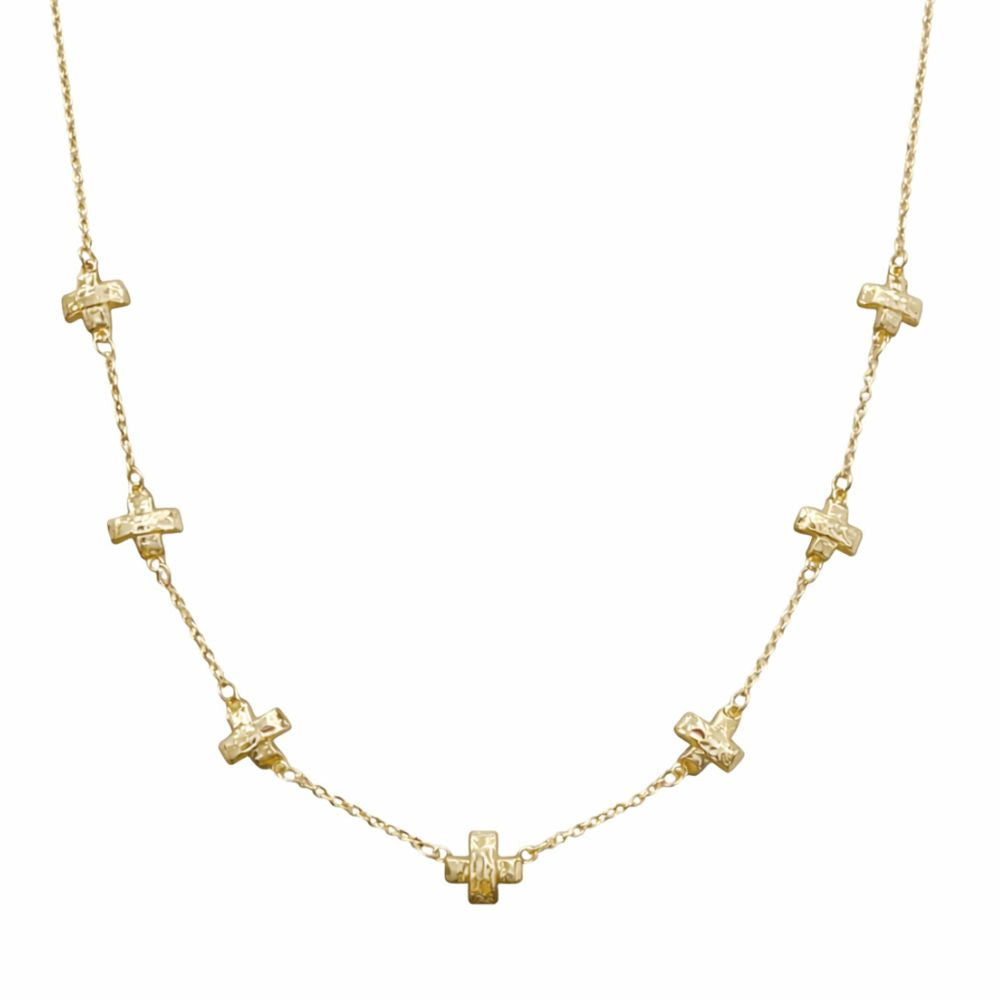 Modern Grace Station Necklace