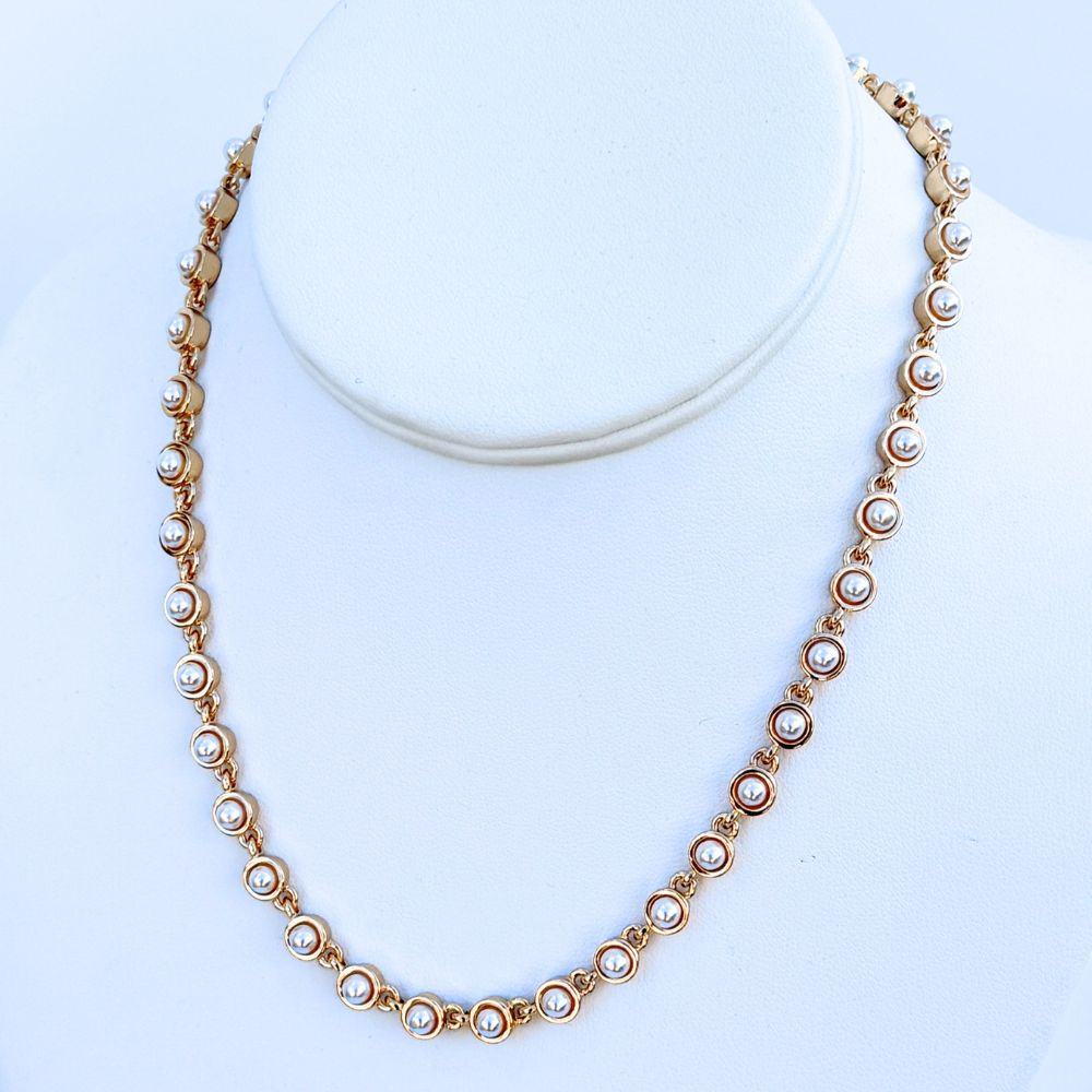 Claudette Pearl Necklace