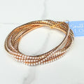 Pearl & Polish Stack |  6 Piece Bracelet Set