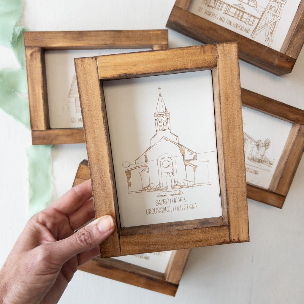 Little Churches, Mini Parish {framed}