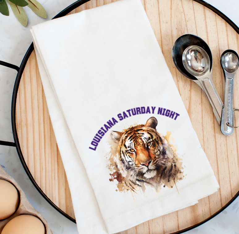 Louisiana Saturday Night Kitchen Towel