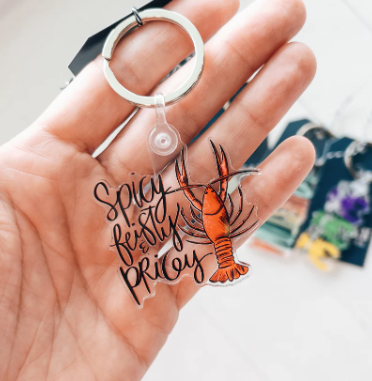 Crawfish Pricey Keychain