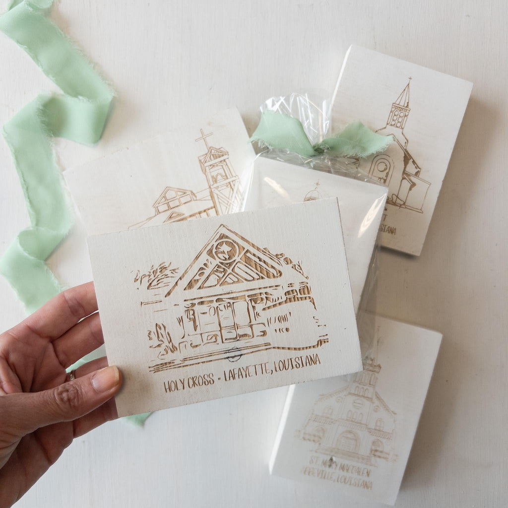 Little Churches, Mini Parish {unframed}
