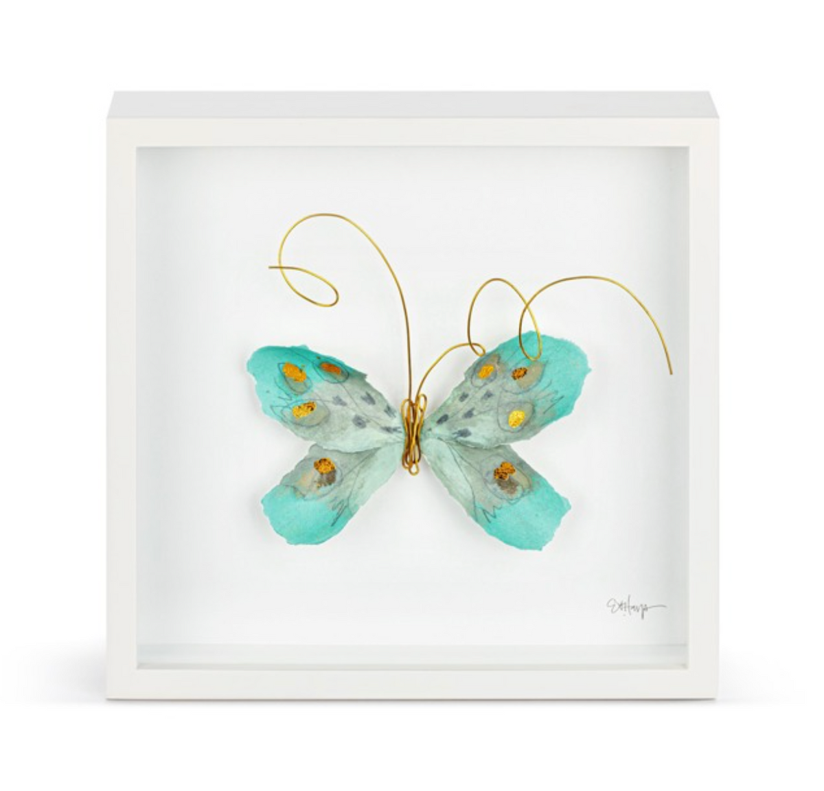 Butterfly Shadow Box, 10"