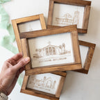 Little Churches, Mini Parish {framed}