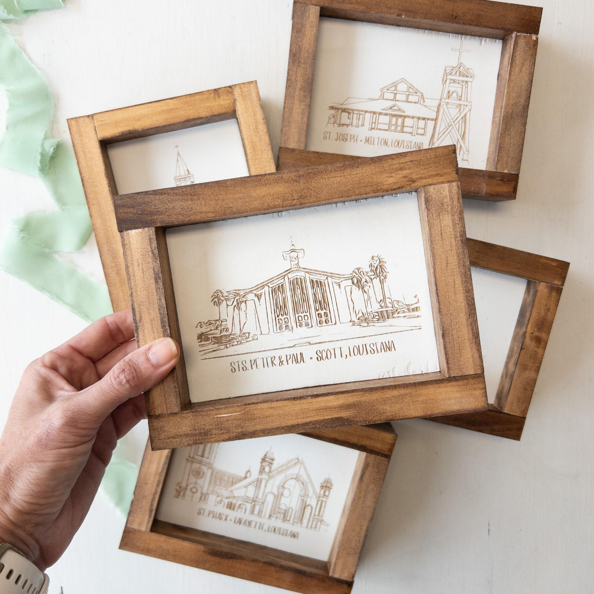 Little Churches, Mini Parish {framed}