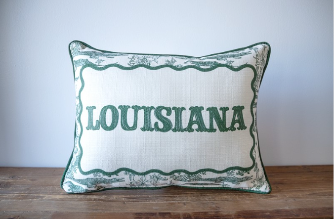 Swamp Toile Pillow