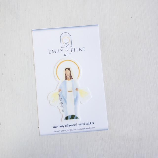 Our Lady of Grace Sticker