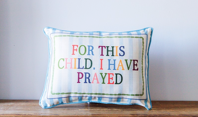 For This Child Pillow
