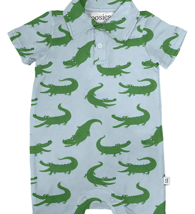 Goosies Polo Shortall, Blue Alligators