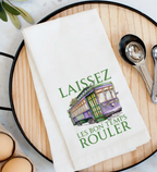 Streetcar Laissez Les Bon Temps Kitchen Towel