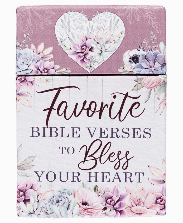 Box of Blessings Favorite Bible Verses To Bless the Heart