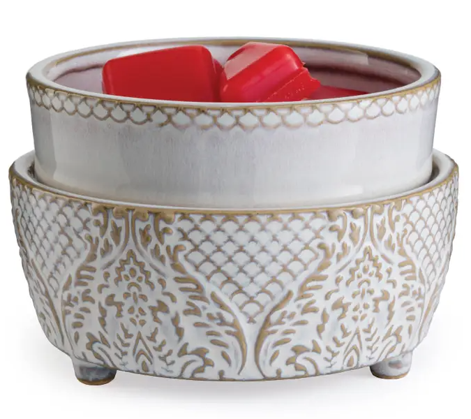 2-In-1 Classic Fragrance Warmer, Vintage White