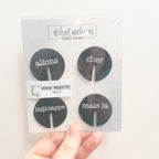 Cajun French Drink Markers