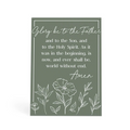 Glory Be Prayer Desk Sign