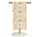 Pumpkin Bow Hand Towel